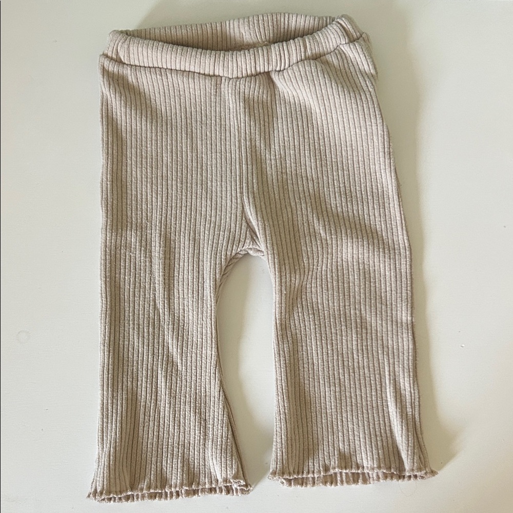 Old Navy Ribbed Knit Tan Kids Bottoms